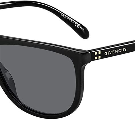 givenchy gv 7145/s|Givenchy GV 7145/S 807/IR Black Unisex Sunglasses .